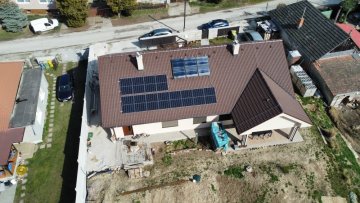 Fotovoltická elektráreň - 4,92 kWp - Veľké Zálužie
