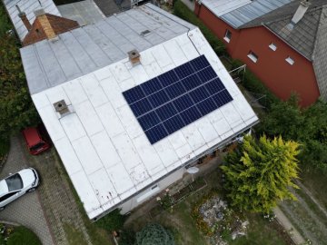 Fotovoltika na kľúč - 4,3 kWp - Budča